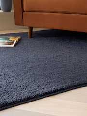 Asiatic Rugs Navy Super Snug Washable Rug - Image 2 of 6