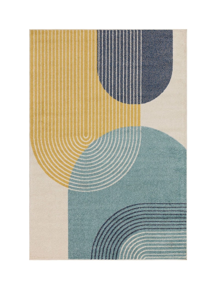 Asiatic Rugs Blue Muse Retro Rug - Image 2 of 6