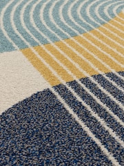 Asiatic Rugs Blue Muse Retro Rug - Image 5 of 6