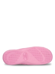 Totes Pink Ladies Isotoner Popcorn Turnover Open Toe Slippers - Image 4 of 4