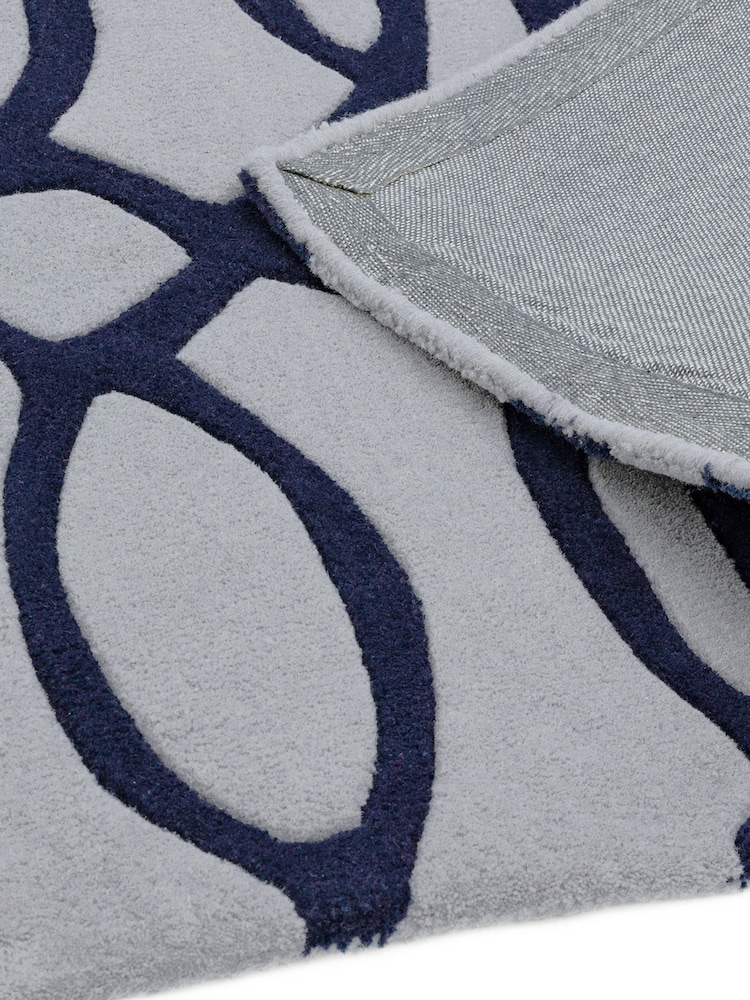 Asiatic Rugs Blue Matrix Wire Rug - Image 2 of 4