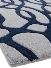 Asiatic Rugs Blue Matrix Wire Rug - Image 3 of 4