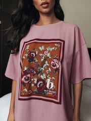 B by Ted Baker Cotton Nightie with Lace - Image 4 of 5
