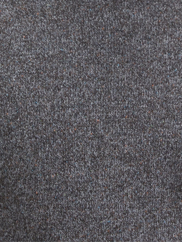 Barbour® Stone Grey Essential Tisbury Crew Neck Sweater - Image 7 of 7
