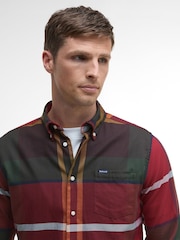 Barbour® Red Dunoon Tartan Shirt - Image 4 of 5