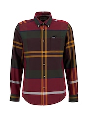 Barbour® Red Dunoon Tartan Shirt - Image 5 of 5