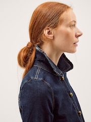 Monsoon Sadie Frill Denim Jacket - Imaginea 3 din 5