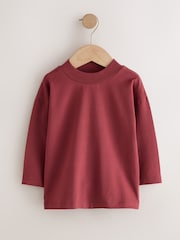 Multi Long Sleeve Turtle Neck T-Shirts 2 Pack (3mths-7yrs) - Image 3 of 6