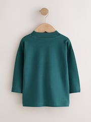 Multi Long Sleeve Turtle Neck T-Shirts 2 Pack (3mths-7yrs) - Image 4 of 6