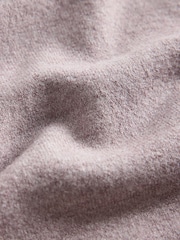 The Set 2 Pack Long Sleeve Knitted Frill Jumpers Pink/Cream - Image 5 of 5