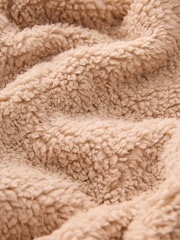 Neutral Teddy Robe - Image 2 of 3