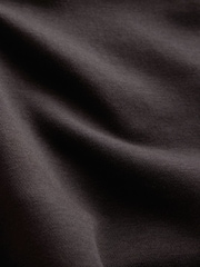 The Set Side Stripe Zip Neck and Wide Leg Joggers Set Chocolate Brown - Image 10 of 10