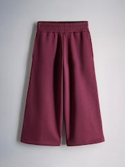 The Set 2 Pack Side Stripe Crew Neck and Wide Leg Joggers Set Red/Blue - Image 6 of 9