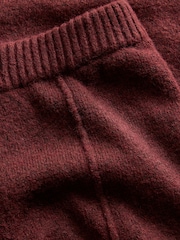 The Set Knitted Long Sleeve Top and Wide Leg Joggers Set - 圖片 11，共 11