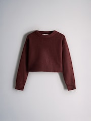 The Set Knitted Long Sleeve Top and Wide Leg Joggers Set - 圖片 8，共 11