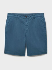 Crew Clothing Teal Blue Bermuda Stretch Chino Shorts - Image 5 of 5
