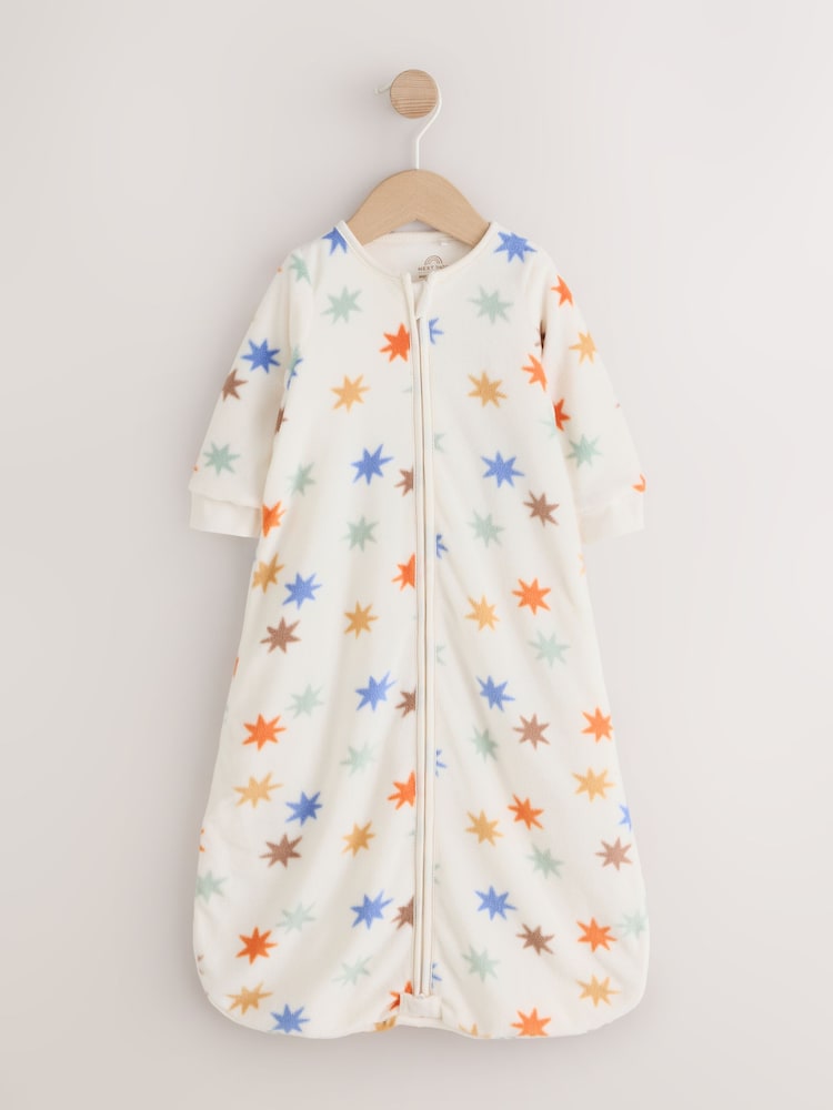 Multi Star 2.5 Tog Fleece Baby Sleep Bag - Image 1 of 7 Multi Star 2.5 Tog Fleece Baby Sleep Bag - Image 1 of 7