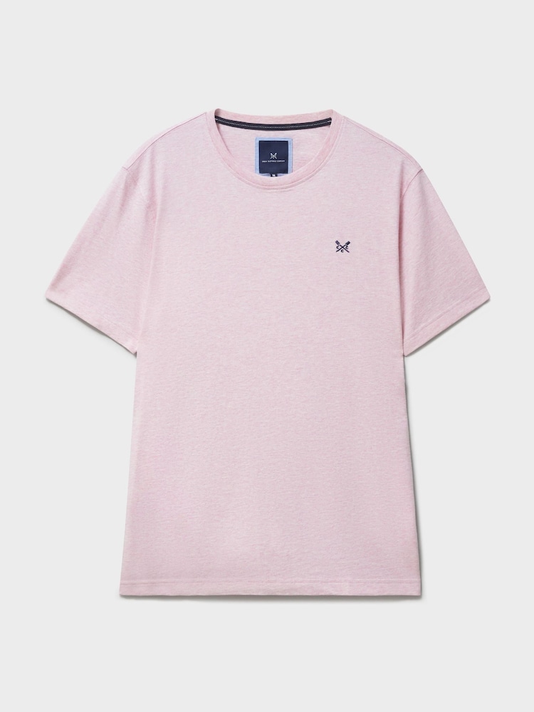 Crew Clothing Pink Crew Classic T-Shirt - Image 5 of 5