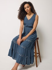 Μπλε - ΦόρεμαM&Co Beach Midi - Εικόνα 1 από 5