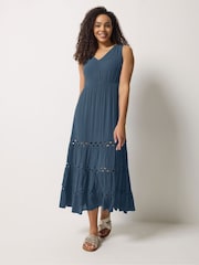 Μπλε - ΦόρεμαM&Co Beach Midi - Εικόνα 2 από 5