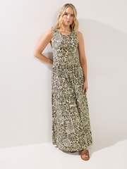 Long Tall Sally Brown Sleeveless Maxi Dress - Image 1 of 5