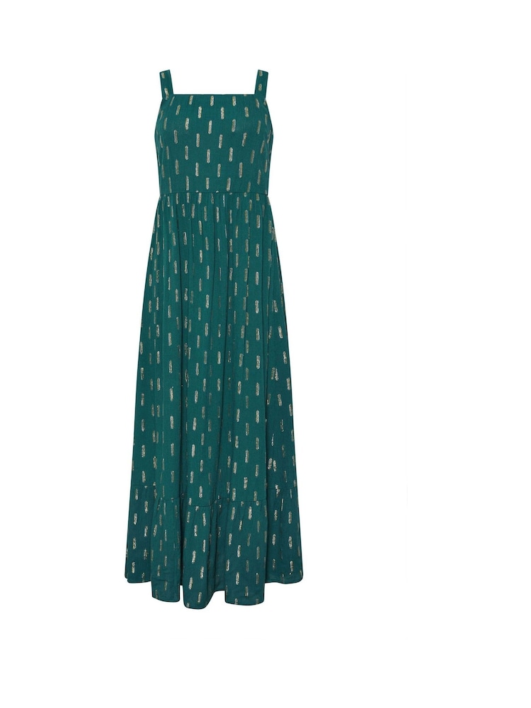 Μπλε γαλαζοπράσινο μεταλλικό - ΦόρεμαM&Co Beach Midi - Εικόνα 5 από 5