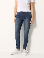 Long Tall Sally Blue Skinny Jeans - Image 2 of 5