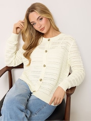 سترة كارديغان كروشيه من M&Co - صورة 1 من 5