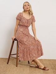 برتقالي - فستان ماكسي من Long Tall Sally - Image 1 of 5