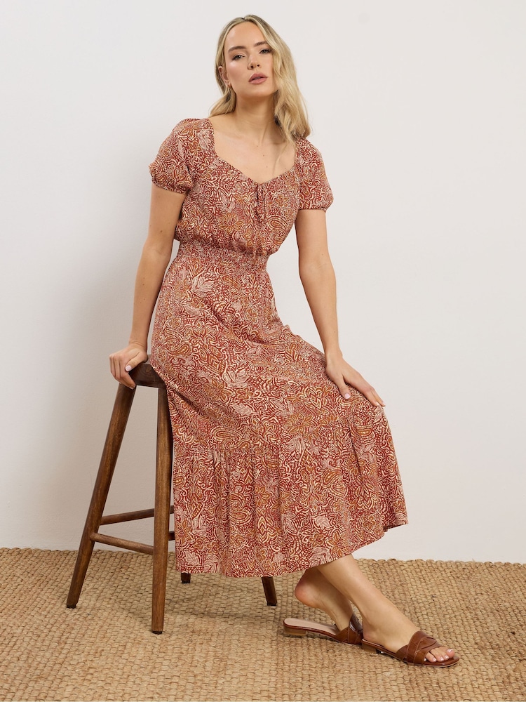 برتقالي - فستان ماكسي من Long Tall Sally - Image 1 of 5