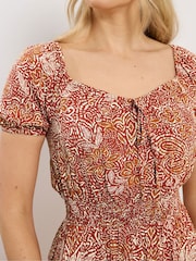 برتقالي - فستان ماكسي من Long Tall Sally - Image 4 of 5