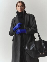 Kobaltblau - Handschuh aus Leder - Bild 1 von 7