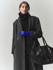 Kobaltblau - Handschuh aus Leder - Bild 3 von 7