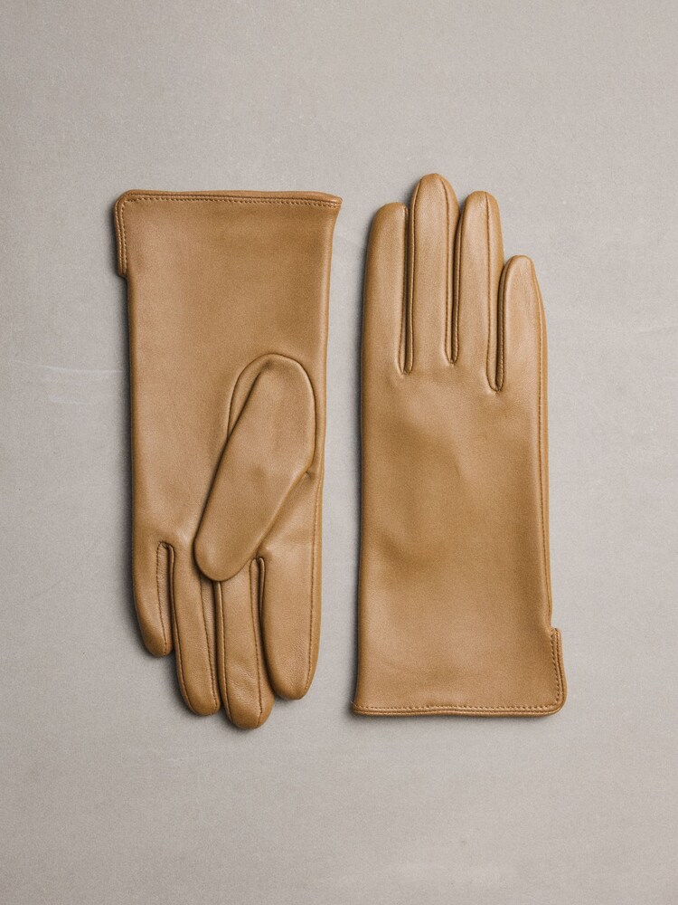 Ockergelb - Handschuh aus Leder - Bild 1 von 3