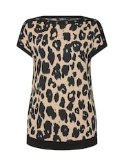 Yours Curve Black Eyelet Trim Top - Image 5 of 5