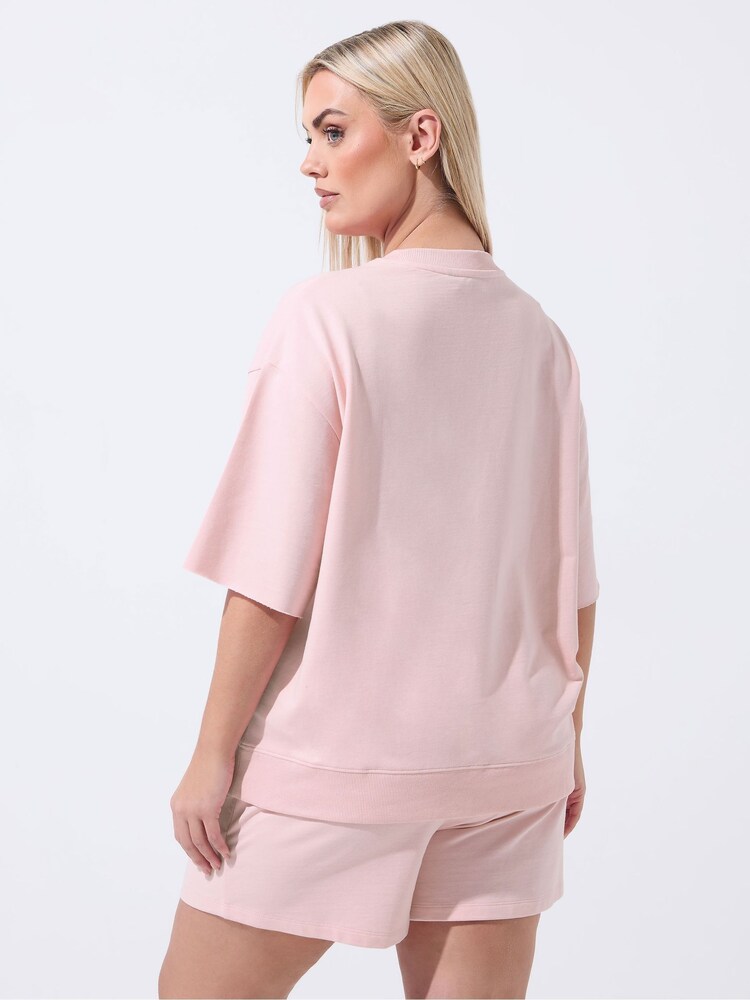 Yours Curve Pink Limited Shorts - Image 2 of 5