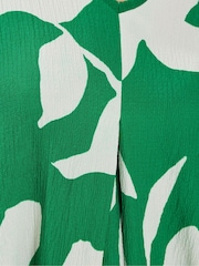 Yours Curve Abstrakt strukturiertes Oberteil mit Falten-Vorderseite - Bild 5 von 5