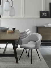 Bentley Designs Set of 2 Grey Sterling Dining Chairs - Image 2 of 6