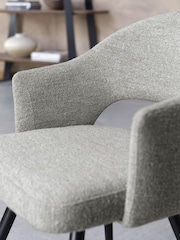 Bentley Designs Set of 2 Grey Sterling Dining Chairs - Image 3 of 6