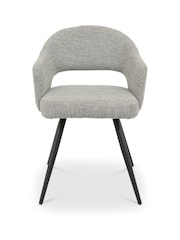 Bentley Designs Set of 2 Grey Sterling Dining Chairs - Image 5 of 6