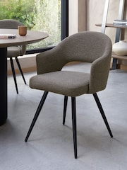 Bentley Designs Set of 2 Brown Sterling Dining Chairs - Image 1 of 6