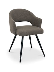 Bentley Designs Set of 2 Brown Sterling Dining Chairs - Image 4 of 6