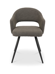 Bentley Designs Set of 2 Brown Sterling Dining Chairs - Image 5 of 6