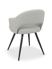 Bentley Designs Set of 2 Light Grey Sterling Dining Chairs - Image 6 of 6