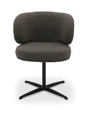 Bentley Designs Set of 2 Brown Marcel 360° Swivel Chairs - Image 4 of 5