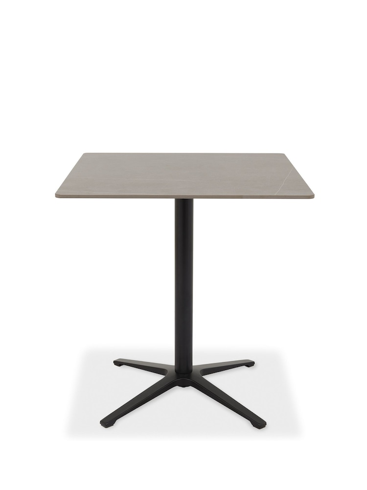 Bentley Designs Grey Baxter Ceramic Dining Table - Image 4 of 4