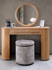 Bentley Designs Knotty Oak Vega Vanity Mirror - Image 2 of 4