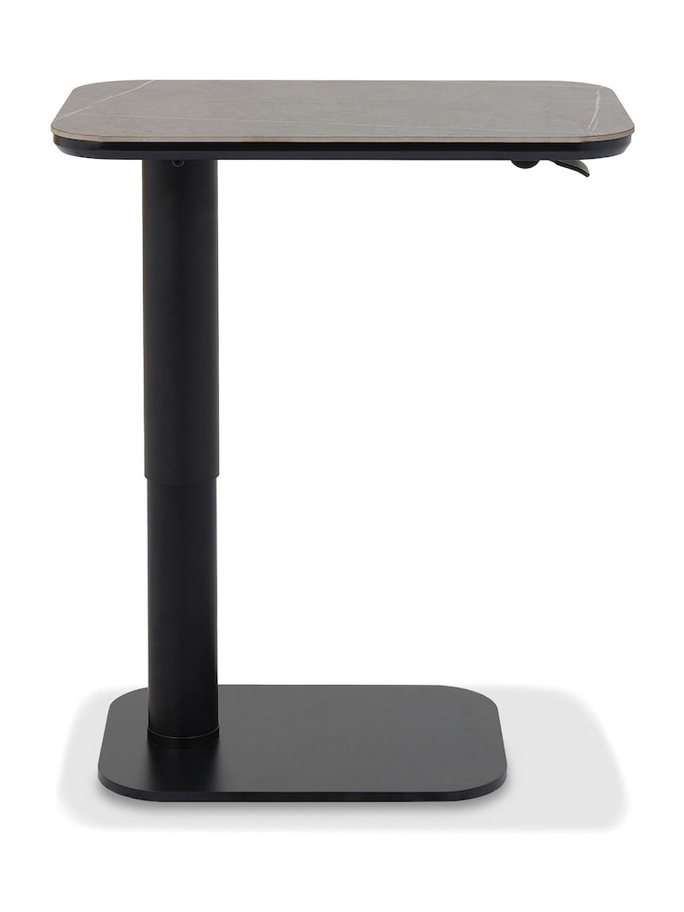 Bentley Designs Grey Riley Ceramic Sofa Table - Image 4 of 4