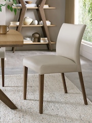 Bentley Designs Set of 2 Ivory Kristen Dining Chairs - Image 1 of 5