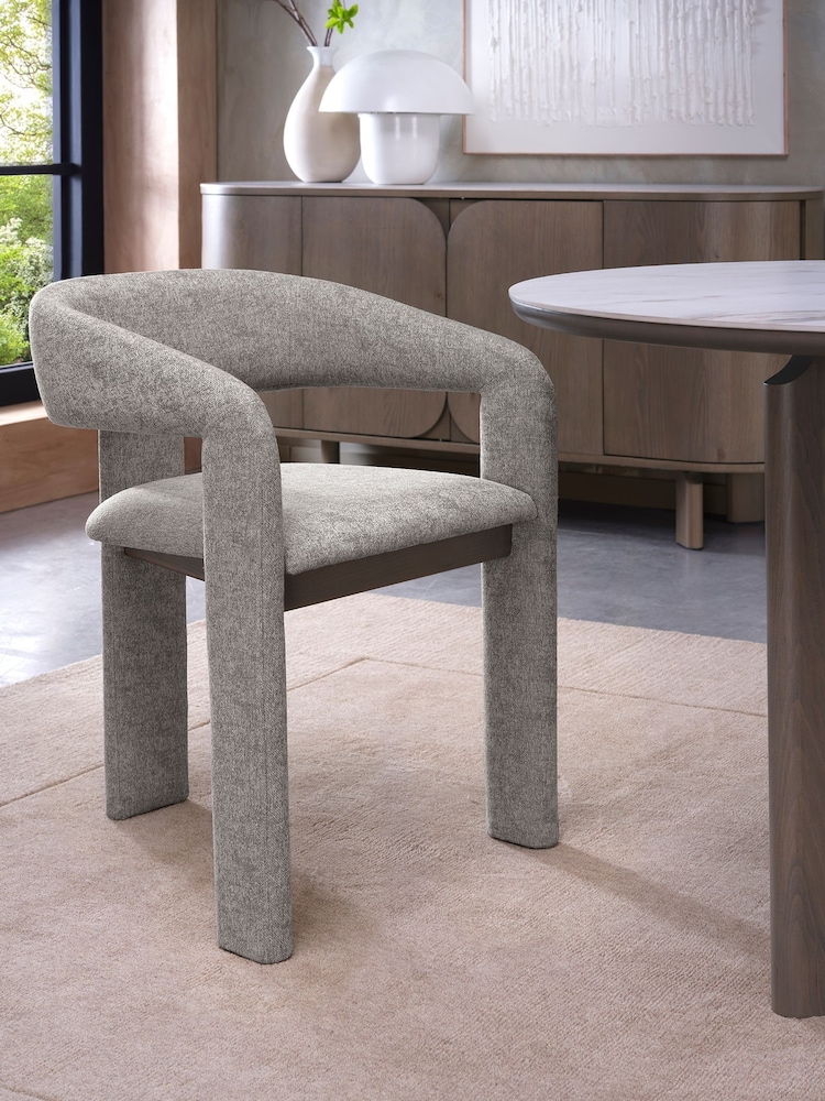 Bentley Designs Grey Duo Dining Chair - Image 1 of 6
